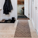 FLOOR MAT 67 x 150 CM - LINES SAND