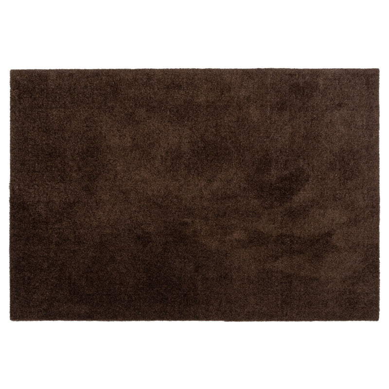 FLOOR MAT 90 X 130 CM - UNI COLOUR/BROWN