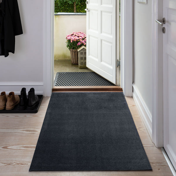 FLOOR MAT 90 X 130 cm - UNI COLOr GREY