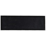 FLOOR MAT 67 x 200 CM - DOT BLACK/grey