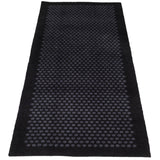 FLOOR MAT 67 x 200 CM - DOT BLACK/grey