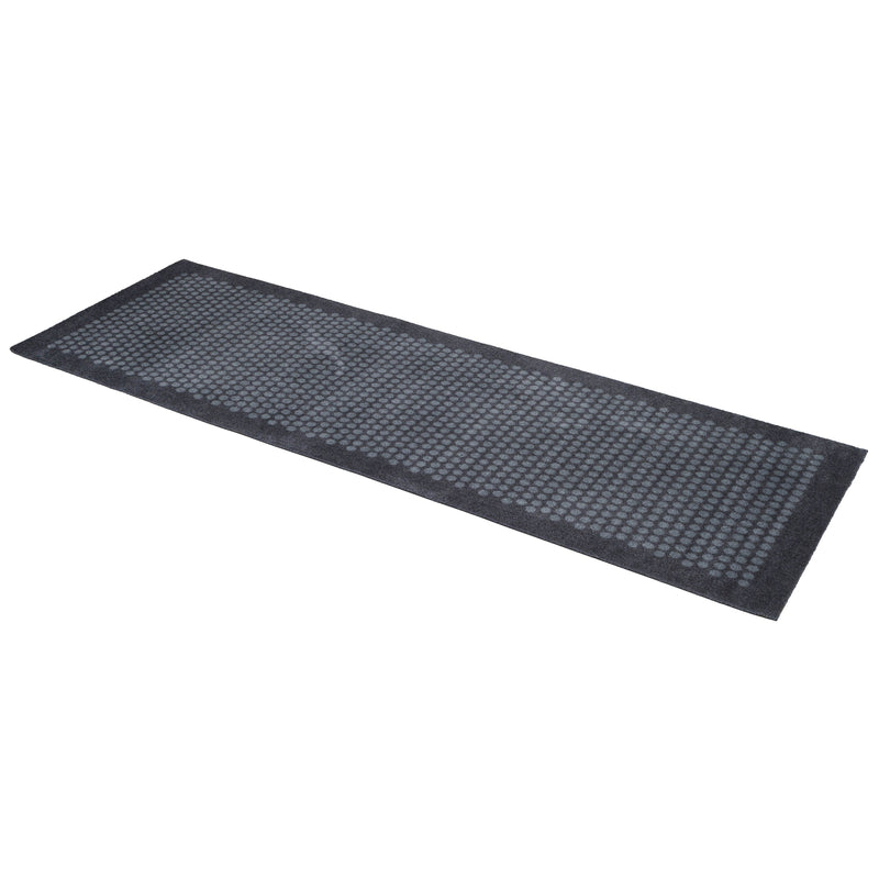 FLOOR MAT 67 x 200 CM DOTS/GREY