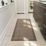 FLOOR MAT 67 x 200 cm dot sand