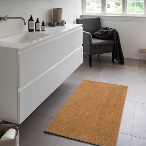 FLOOR MAT 67 x 120 cm - UNI COLOr DIJON