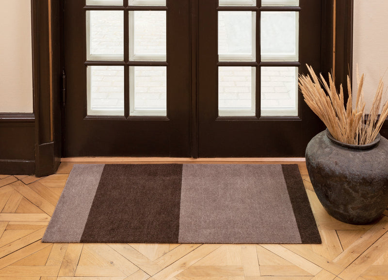 STRIPES HORIZONTAL - SAND/BROWN