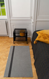 STRIPES VERTICAL - LIGHT GREY/STEEL GREY