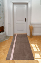 STRIPES VERTICAL - SAND/LIGHT ROSE