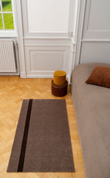 STRIPES VERTICAL - SAND/BROWN