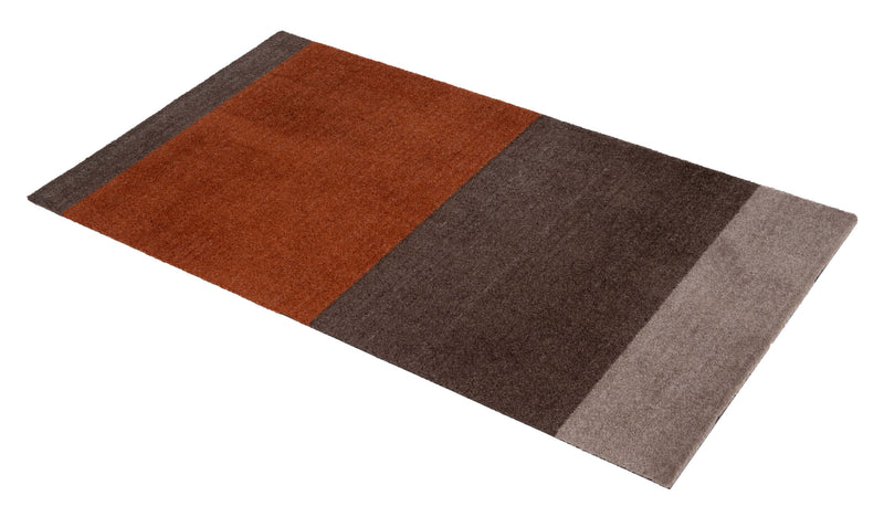 STRIPES HORIZONTAL - SAND/BROWN/TERRACOTTA