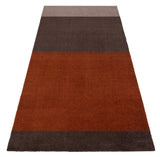 STRIPES HORIZONTAL - SAND/BROWN/TERRACOTTA