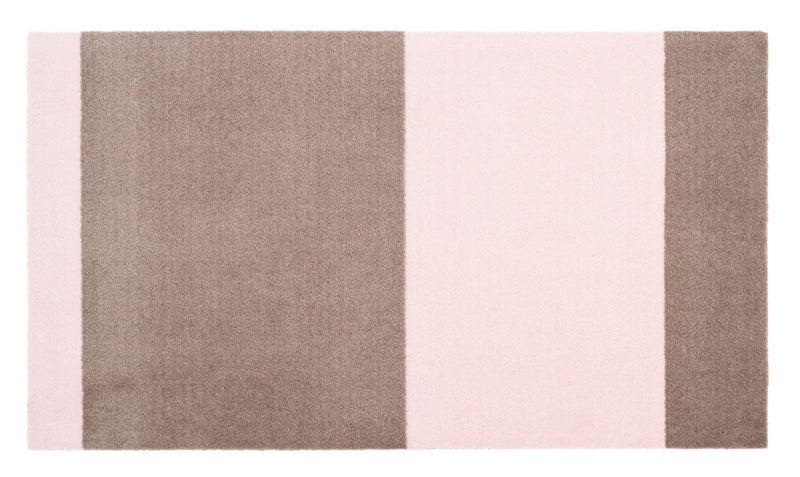 STRIPES HORIZONTAL - SAND/LIGHT ROSE
