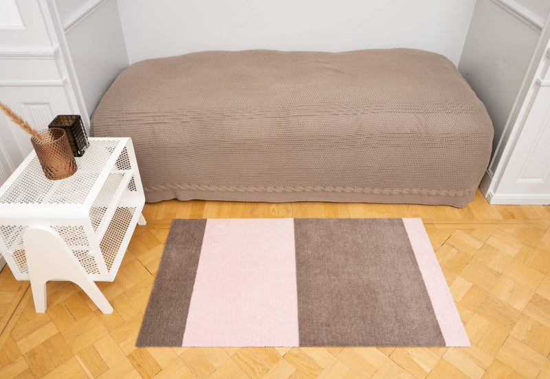 STRIPES HORIZONTAL - SAND/LIGHT ROSE