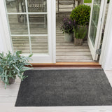 FLOOR MAT 67 x 120 cm - UNI COLOR STEELGREY