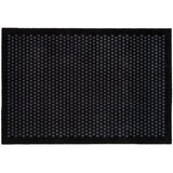 FLOOR MAT 90 x 130 CM - DOT BLACK/GREY