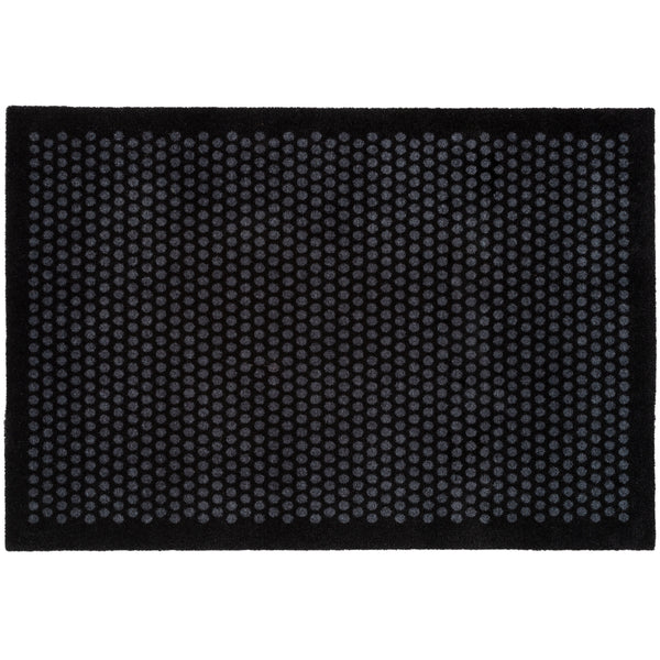 FLOOR MAT 90 x 130 CM - DOT BLACK/GREY