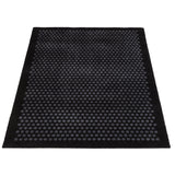 FLOOR MAT 90 x 130 CM - DOT BLACK/GREY