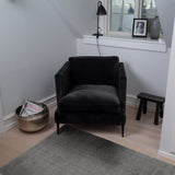 FLOOR MAT 90 x 130 CM - UNI COLOR STEELGREY