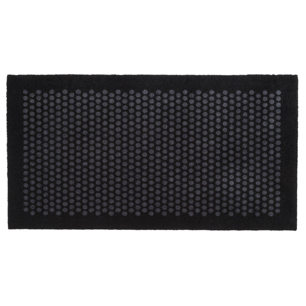 FLOOR MAT 67 x 120 CM - DOT BLACK/GREY