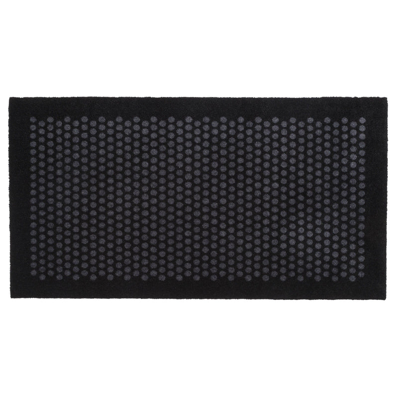 FLOOR MAT 67 x 120 CM - DOT BLACK/GREY