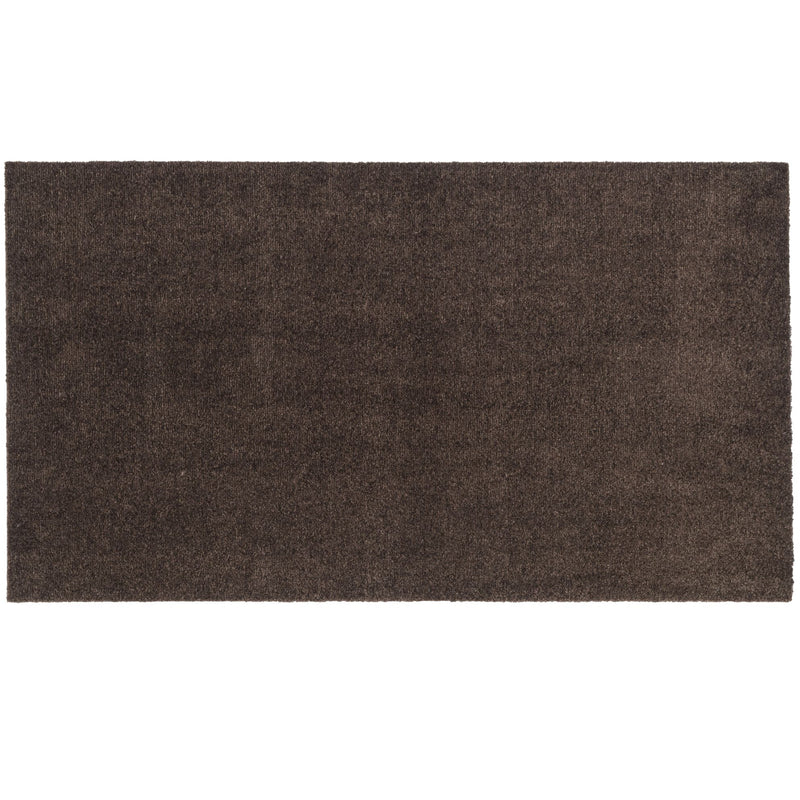 FLOOR MAT 67 x 120 cm - UNI COLOR BROWN
