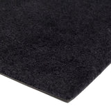 FLOOR MAT 90 x 130 cm - UNI COLOr BLACK
