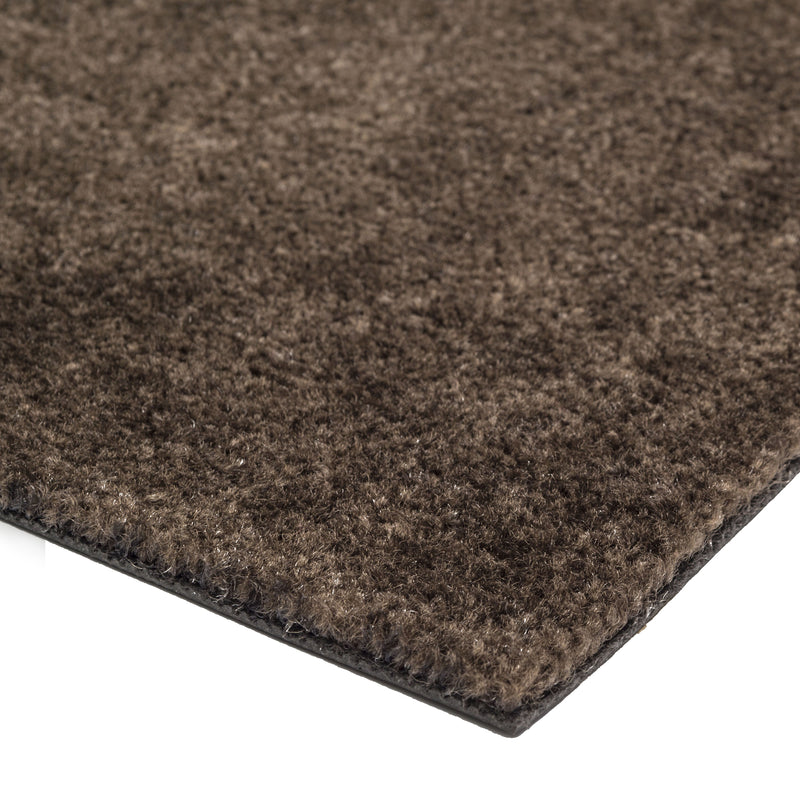 FLOOR MAT 90 X 130 CM - UNI COLOUR/BROWN