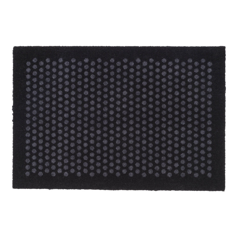 FLOOR MAT 60 x 90 CM - DOT BLACK/GREY