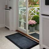FLOOR MAT 67 x 120 CM - DOT BLACK/GREY