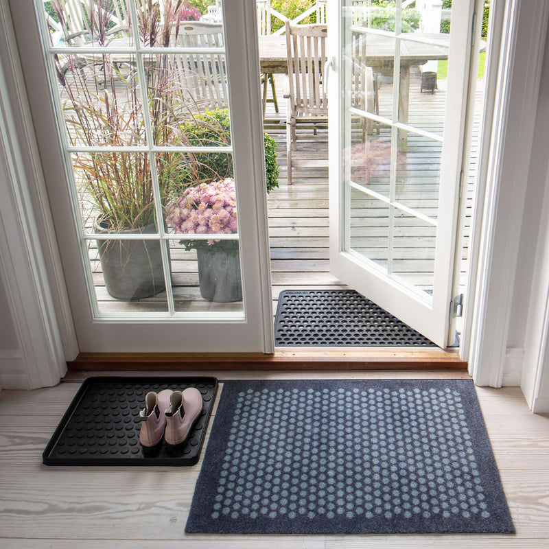 FLOOR MAT 60 x 90 CM - DOT GREY