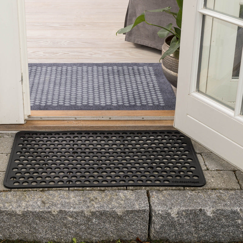 FLOOR MAT 67 x 120 CM - DOT GREY