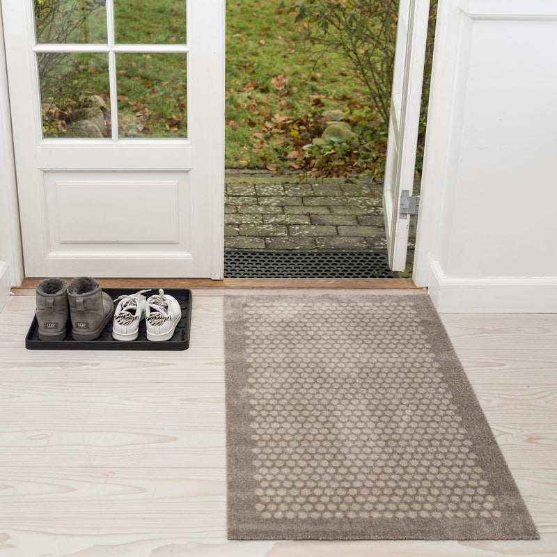 FLOOR MAT 67 x 150 CM - DOT SAND