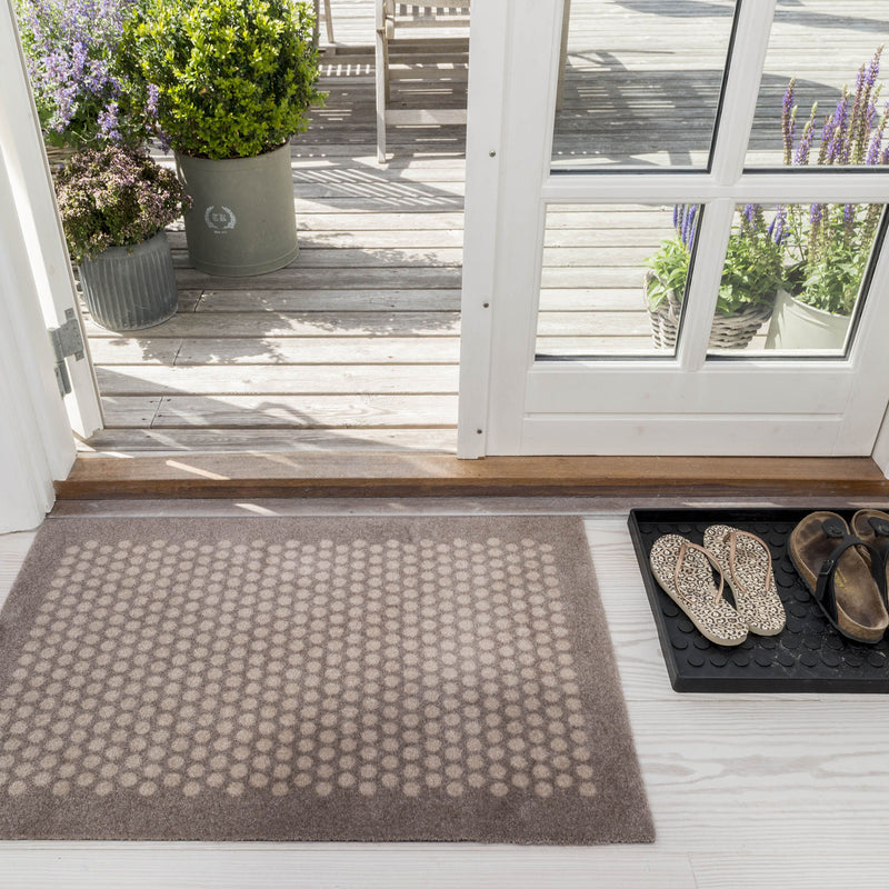 FLOOR MAT 60 x 90 CM - DOT SAND