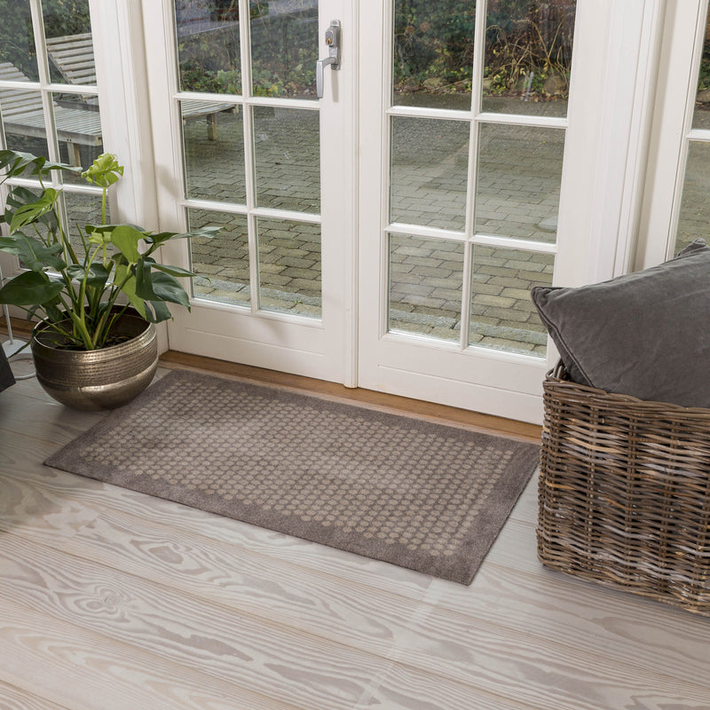 FLOOR MAT 67 x 120 CM - DOT SAND
