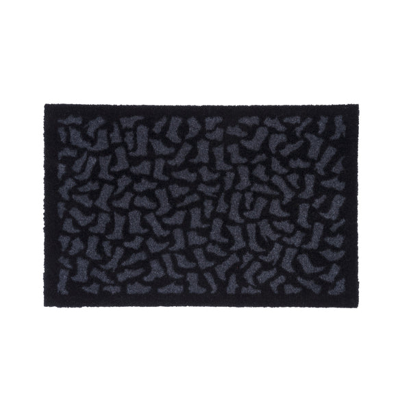 FLOOR MAT 40 X 60 cm - FOOTWEAR/BLACK GREY