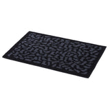FLOOR MAT 40 X 60 cm - FOOTWEAR/BLACK GREY