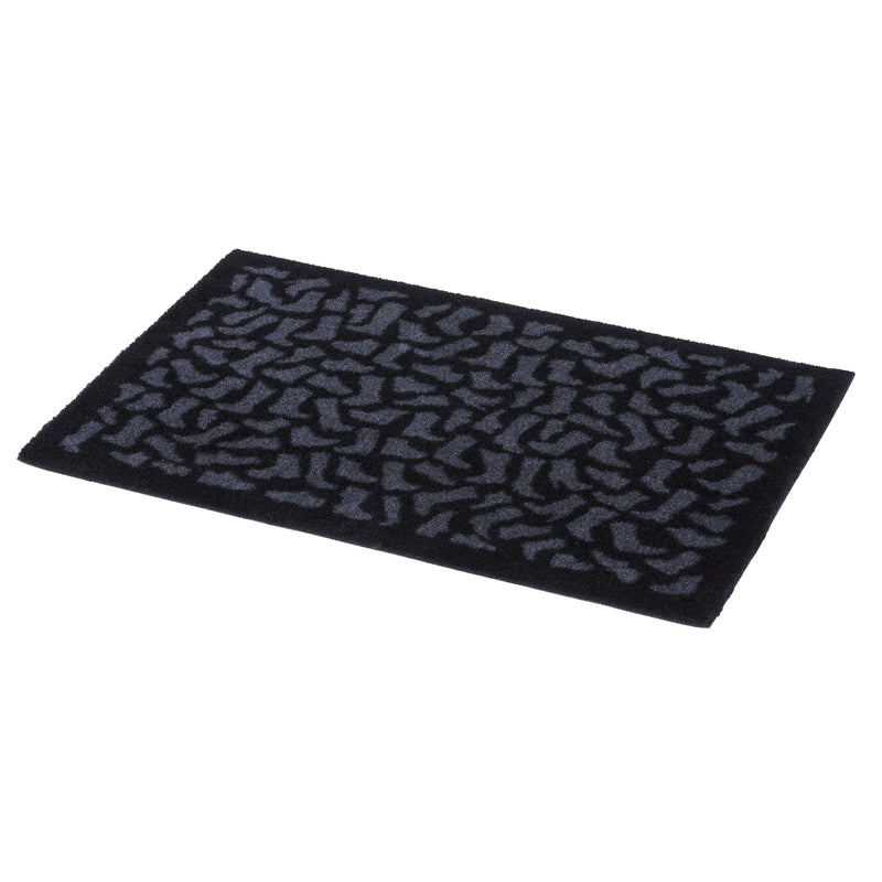 FLOOR MAT 40 X 60 cm - FOOTWEAR/BLACK GREY