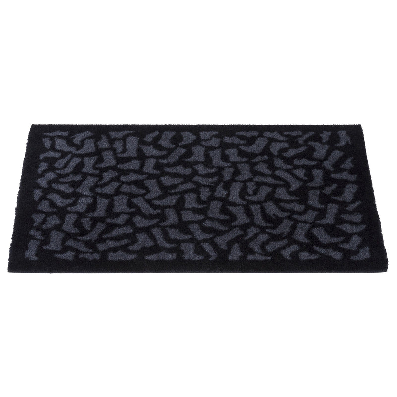 FLOOR MAT 40 X 60 cm - FOOTWEAR/BLACK GREY