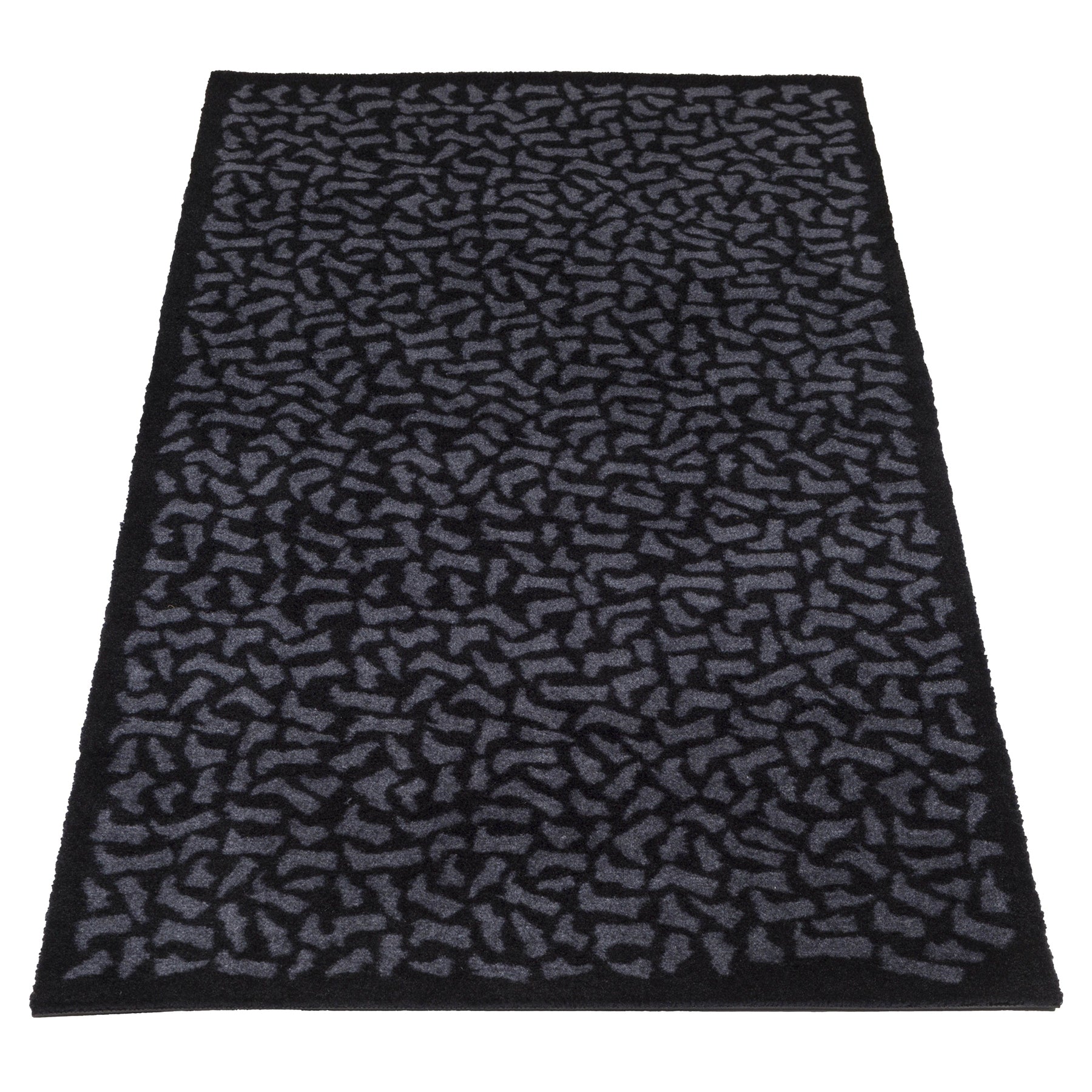 FLOOR MAT 67 x 150 CM - FOOTWEAR/BLACK GREY