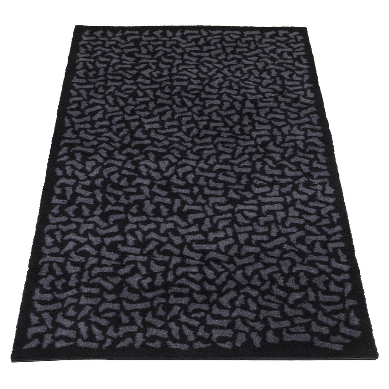 FLOOR MAT 67 x 150 CM - FOOTWEAR/BLACK GREY