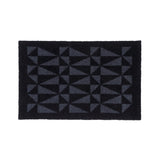 FLOOR MAT 40 x 60 CM - GRAPHIC/BLACK GREY