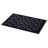 FLOOR MAT 40 x 60 CM - GRAPHIC/BLACK GREY