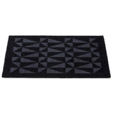 FLOOR MAT 40 x 60 CM - GRAPHIC/BLACK GREY