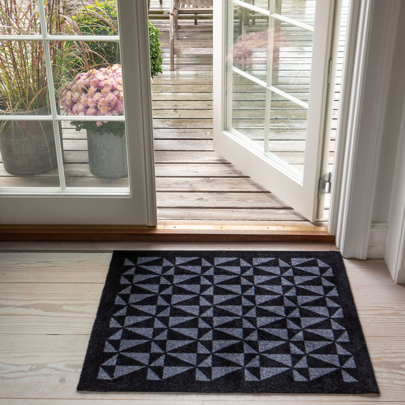 GULF MEASURE 60 x 90 CM - GRAPHIC/BLACK GREY