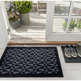 GULF MEASURE 60 x 90 CM - GRAPHIC/BLACK GREY