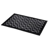 GULF MEASURE 60 x 90 CM - GRAPHIC/BLACK GREY