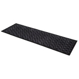 FLOOR MAT 67 x 200 cm - GRAPHIC/BLACK