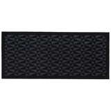 FLOOR MAT 67 x 150 CM - GRAPHIC/BLACK GREY