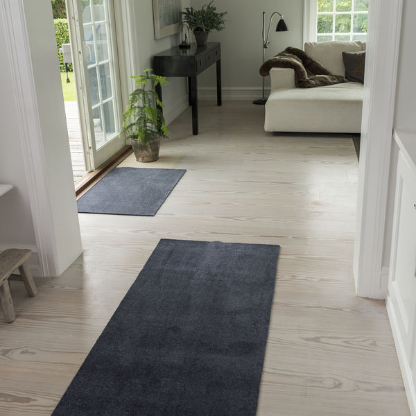 FLOOR MAT 67 x 200 cm - UNI COLOR GREY