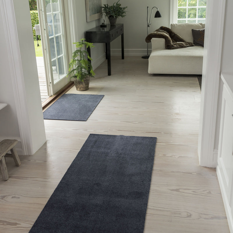 FLOOR MAT 67 x 200 cm - UNI COLOR GREY