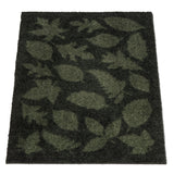 FLOOR MAT 40 x 60 CM - LEAVES/DARK GREEN